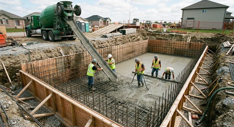 Basement Concrete Pouring in Delray Beach, FL