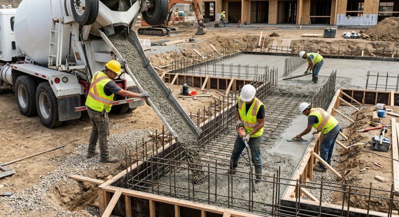 Foundation Wall Pouring in Lake Worth, FL