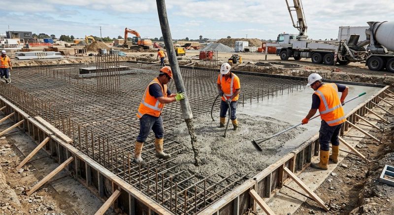 Foundation Wall Pouring in Delray Beach, FL
