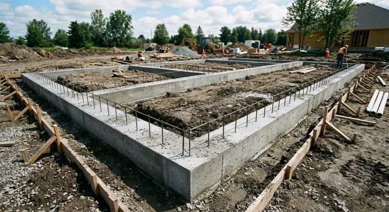 House Footing Construction in Delray Beach, FL